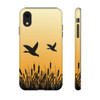 Sunrise Ducks Tough Cell Phone Case| iPhone, Samsung Galaxy and Google Pixel Devices |Glossy or Matte Options