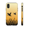 Sunrise Ducks Tough Cell Phone Case| iPhone, Samsung Galaxy and Google Pixel Devices |Glossy or Matte Options