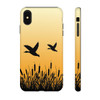 Sunrise Ducks Tough Cell Phone Case| iPhone, Samsung Galaxy and Google Pixel Devices |Glossy or Matte Options