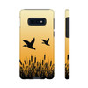 Sunrise Ducks Tough Cell Phone Case| iPhone, Samsung Galaxy and Google Pixel Devices |Glossy or Matte Options