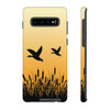 Sunrise Ducks Tough Cell Phone Case| iPhone, Samsung Galaxy and Google Pixel Devices |Glossy or Matte Options