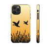 Sunrise Ducks Tough Cell Phone Case| iPhone, Samsung Galaxy and Google Pixel Devices |Glossy or Matte Options