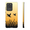 Sunrise Ducks Tough Cell Phone Case| iPhone, Samsung Galaxy and Google Pixel Devices |Glossy or Matte Options