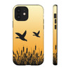 Sunrise Ducks Tough Cell Phone Case| iPhone, Samsung Galaxy and Google Pixel Devices |Glossy or Matte Options