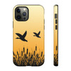 Sunrise Ducks Tough Cell Phone Case| iPhone, Samsung Galaxy and Google Pixel Devices |Glossy or Matte Options