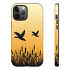 Sunrise Ducks Tough Cell Phone Case| iPhone, Samsung Galaxy and Google Pixel Devices |Glossy or Matte Options