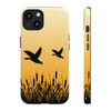 Sunrise Ducks Tough Cell Phone Case| iPhone, Samsung Galaxy and Google Pixel Devices |Glossy or Matte Options