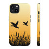 Sunrise Ducks Tough Cell Phone Case| iPhone, Samsung Galaxy and Google Pixel Devices |Glossy or Matte Options