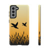 Sunrise Ducks Tough Cell Phone Case| iPhone, Samsung Galaxy and Google Pixel Devices |Glossy or Matte Options