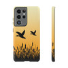 Sunrise Ducks Tough Cell Phone Case| iPhone, Samsung Galaxy and Google Pixel Devices |Glossy or Matte Options