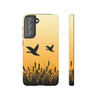 Sunrise Ducks Tough Cell Phone Case| iPhone, Samsung Galaxy and Google Pixel Devices |Glossy or Matte Options