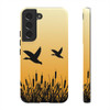 Sunrise Ducks Tough Cell Phone Case| iPhone, Samsung Galaxy and Google Pixel Devices |Glossy or Matte Options