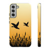 Sunrise Ducks Tough Cell Phone Case| iPhone, Samsung Galaxy and Google Pixel Devices |Glossy or Matte Options