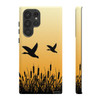 Sunrise Ducks Tough Cell Phone Case| iPhone, Samsung Galaxy and Google Pixel Devices |Glossy or Matte Options