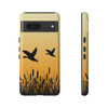 Sunrise Ducks Tough Cell Phone Case| iPhone, Samsung Galaxy and Google Pixel Devices |Glossy or Matte Options