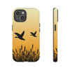 Sunrise Ducks Tough Cell Phone Case| iPhone, Samsung Galaxy and Google Pixel Devices |Glossy or Matte Options