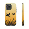 Sunrise Ducks Tough Cell Phone Case| iPhone, Samsung Galaxy and Google Pixel Devices |Glossy or Matte Options