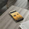 Sunrise Ducks Tough Cell Phone Case| iPhone, Samsung Galaxy and Google Pixel Devices |Glossy or Matte Options