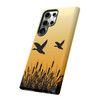 Sunrise Ducks Tough Cell Phone Case| iPhone, Samsung Galaxy and Google Pixel Devices |Glossy or Matte Options