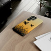 Sunrise Ducks Tough Cell Phone Case| iPhone, Samsung Galaxy and Google Pixel Devices |Glossy or Matte Options