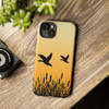 Sunrise Ducks Tough Cell Phone Case| iPhone, Samsung Galaxy and Google Pixel Devices |Glossy or Matte Options