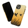 Sunrise Ducks Tough Cell Phone Case| iPhone, Samsung Galaxy and Google Pixel Devices |Glossy or Matte Options