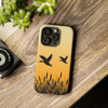 Sunrise Ducks Tough Cell Phone Case| iPhone, Samsung Galaxy and Google Pixel Devices |Glossy or Matte Options