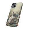 Siamese Cat on a Misty Morning Tough Cell Phone Case| iPhone, Samsung Galaxy and Google Pixel Devices |Glossy or Matte Options