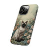 Siamese Cat on a Misty Morning Tough Cell Phone Case| iPhone, Samsung Galaxy and Google Pixel Devices |Glossy or Matte Options