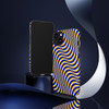 Optical Illusion Design Tough Cell Phone Case| iPhone, Samsung Galaxy and Google Pixel Devices |Glossy or Matte Options