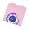 Blueberry Scratch and Sniff Sticker T Shirt| 90's Nostalgia Tee| Comfort Colors| Unisex Garment-Dyed T-shirt