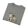 Vintage Retro 90s Wolf T Shirt| Hand-Drawn Design| 90's Nostalgia Tee| Comfort Colors| Unisex Garment-Dyed T-shirt