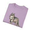 Vintage Retro 90s Wolf T Shirt| Hand-Drawn Design| 90's Nostalgia Tee| Comfort Colors| Unisex Garment-Dyed T-shirt