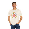 Peaches Scratch and Sniff Sticker T Shirt| 90's Nostalgia Tee| Comfort Colors| Unisex Garment-Dyed T-shirt