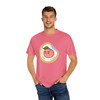 Peaches Scratch and Sniff Sticker T Shirt| 90's Nostalgia Tee| Comfort Colors| Unisex Garment-Dyed T-shirt