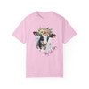 Cow 'Hay Girl, Hay' T Shirt| Farm Life Nostalgia Tee| Comfort Colors| Unisex Garment-Dyed T-shirt| Cow Lovers Tee