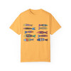 Retro Sardines Theme T Shirt| Nautical Theme| Animal Lovers Tee| Generation X Shirt | Comfort Colors| 