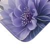 Purple Power Floral Non-Slip Bath Mat| Great for bathroom, kitchen, laundry and even bedside| Beautiful, rich colors