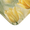 Spring Tulips Non-Slip Bath Mat. Great for bath, kitchen, laundry and even bedside. Beautiful, rich color.