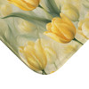 Spring Tulips Non-Slip Bath Mat. Great for bath, kitchen, laundry and even bedside. Beautiful, rich color.