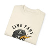 Motorcycle Vintage Design Live Fast Die Last T Shirt| Retro Shirt| Generation X Shirt | Comfort Colors| 80s Tee| 90s Tee
