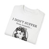 Don't Suffer Enjoy Insanity Design T Shirt| Funny Retro Shirt| Generation X Shirt | Comfort Colors| 80s Tee