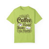 Drink Coffee Read Books Design T Shirt| Retro Shirt| Generation X Shirt | Comfort Colors| 80s Tee| 90s Tee