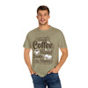 Drink Coffee Read Books Design T Shirt| Retro Shirt| Generation X Shirt | Comfort Colors| 80s Tee| 90s Tee