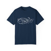 Fish Design T Shirt Hand Drawn, Unisex Retro Tee, Nature Shirt, Cute Tee