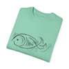 Fish Design T Shirt Hand Drawn, Unisex Retro Tee, Nature Shirt, Cute Tee