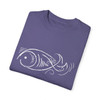 Fish Design T Shirt Hand Drawn, Unisex Retro Tee, Nature Shirt, Cute Tee