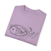 Fish Design T Shirt Hand Drawn, Unisex Retro Tee, Nature Shirt, Cute Tee