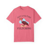 Vulture Vultching Funny T Shirt, Unisex Gildan Comfort Colors Tee, Animal, Vulture, Bird, Wildlife, Nature, Gift, Humorous