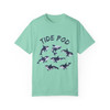 Orca Pod Tide Pod Tshirt, Unisex Gildan Comfort Colors Tee, Retro Ocean Nature Funny Shirt, Sealife, Ocean, Orca, Killer Whale Cute Tee